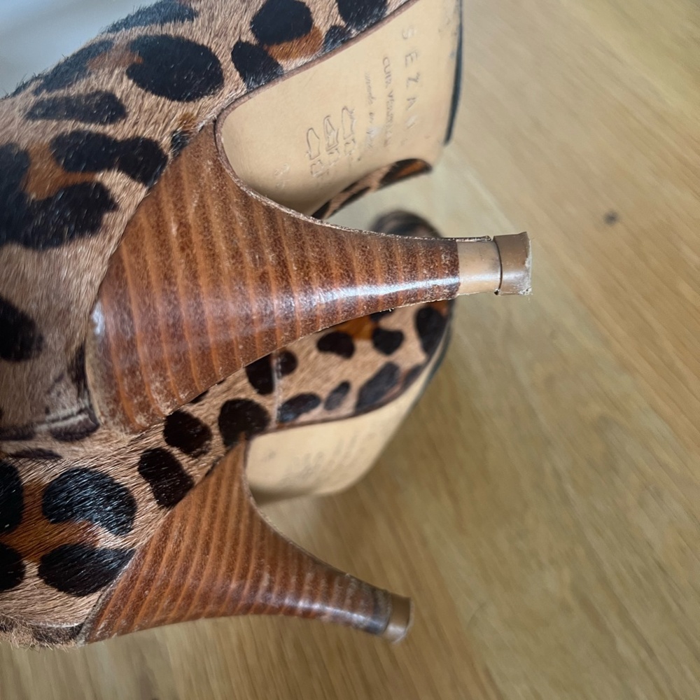 Sezane Leopard Pumps - Size 36 ( US 6 ) - Picture 4 of 5